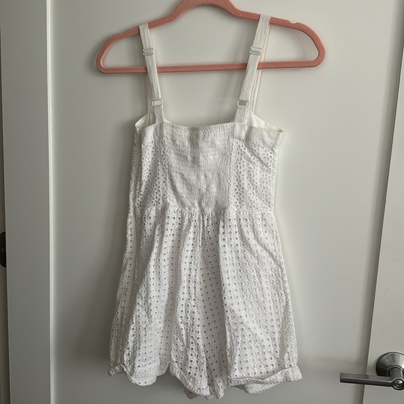 KIMCHI BLUE EYELET ROMPER - Picture 2 of 3